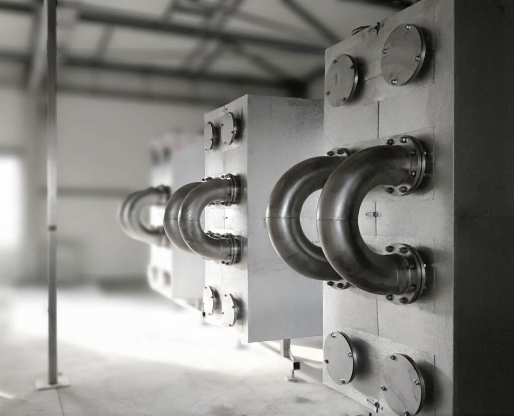 Izolacje wmienników ST rura w rurze